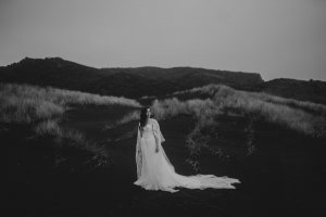 A glimpse behind the scenes of Harriett Falvey's latest collection